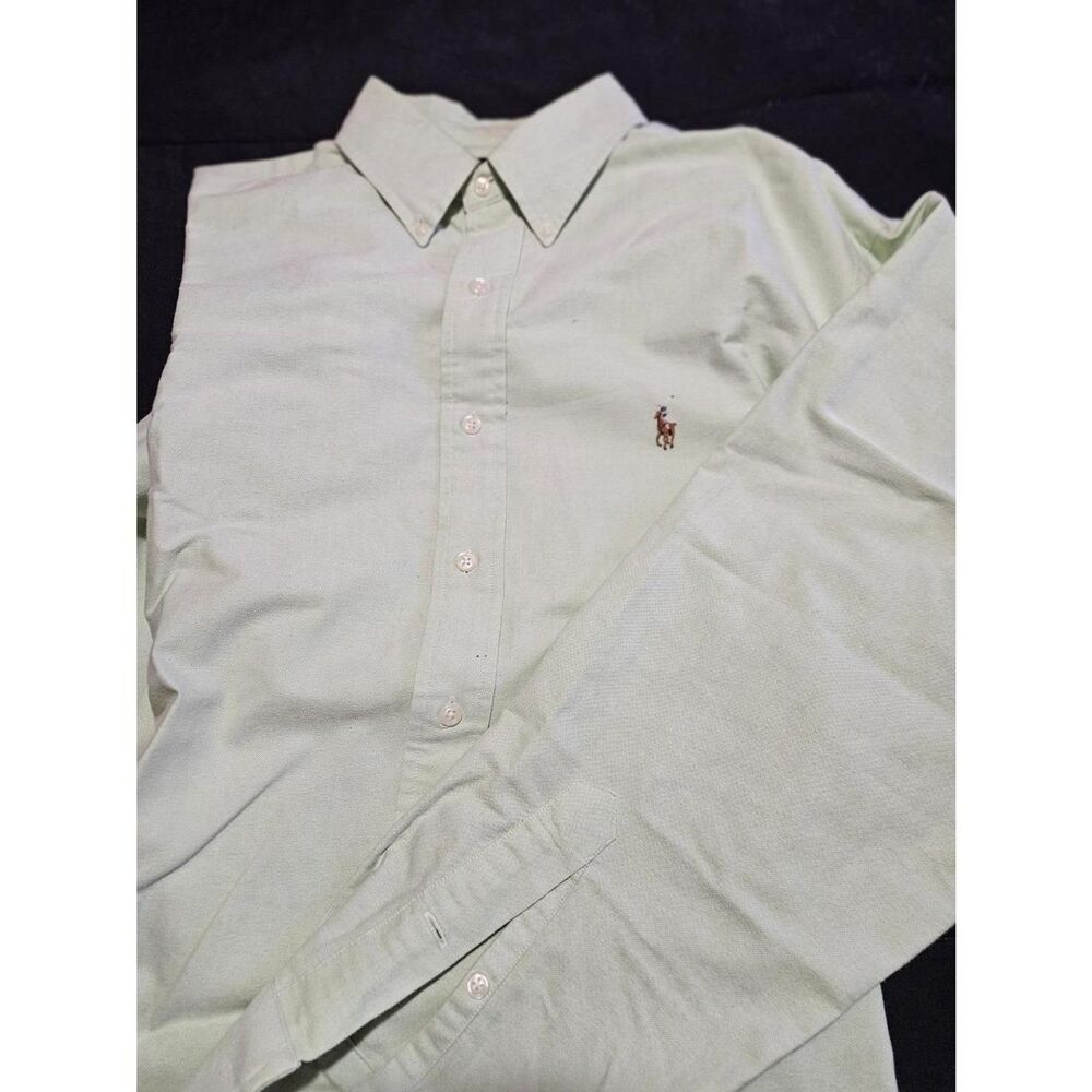 Polo-ralph-lauren Men's Green Button Up -shirt XL